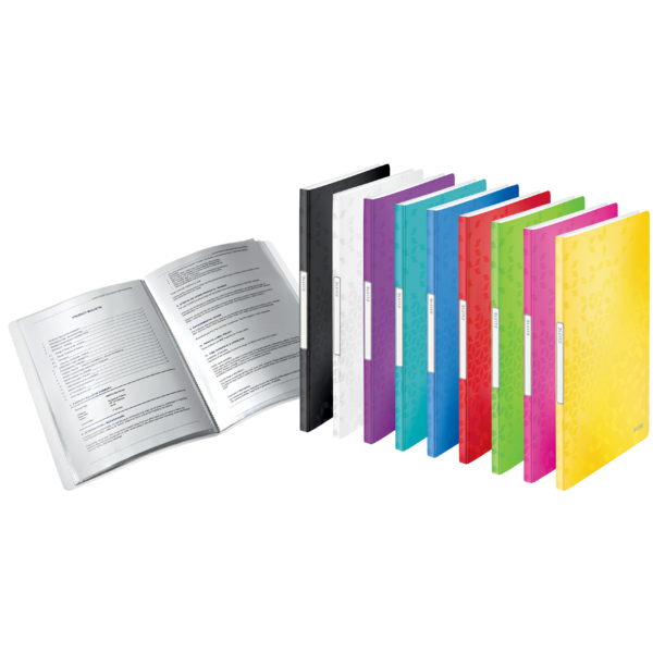 Carpeta De Fundas Wow De Leitz Rojo