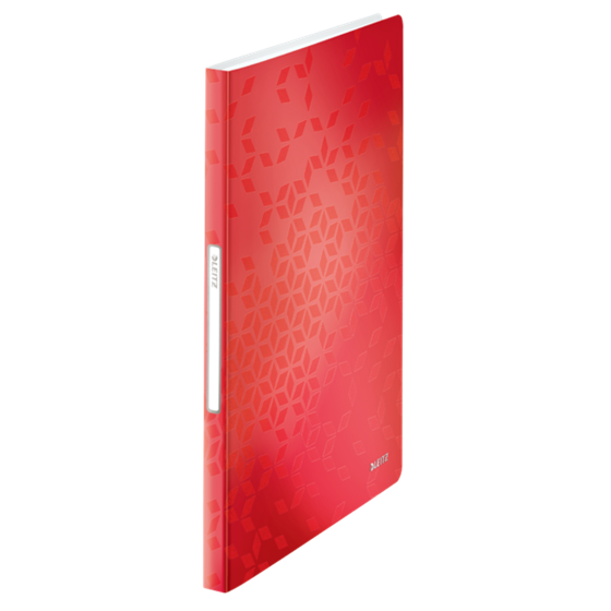 Carpeta De Fundas Wow De Leitz Rojo