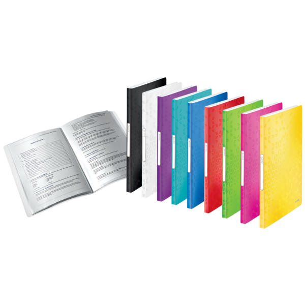 Carpeta De Fundas Wow De Leitz Rojo