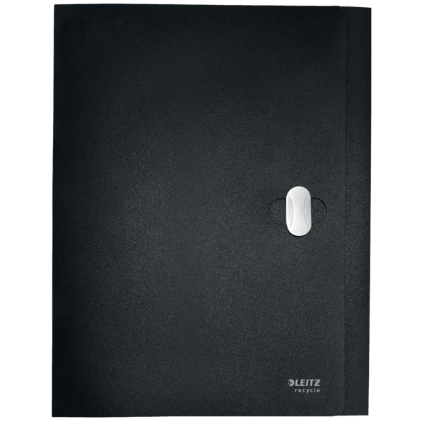 Carpeta De Proyectos Leitz Recycle, Co2 Compensado Negro A4