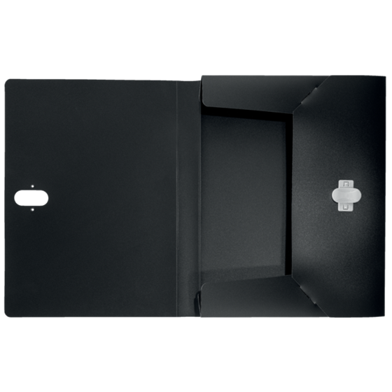Carpeta De Proyectos Leitz Recycle, Co2 Compensado Negro A4