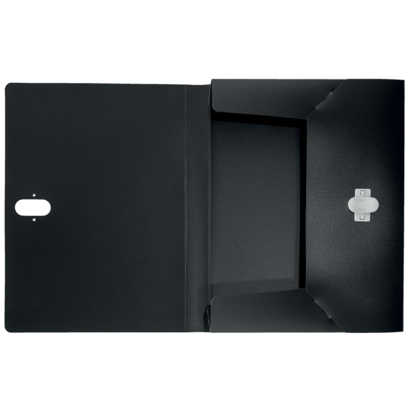 Carpeta De Proyectos Leitz Recycle, Co2 Compensado Negro A4
