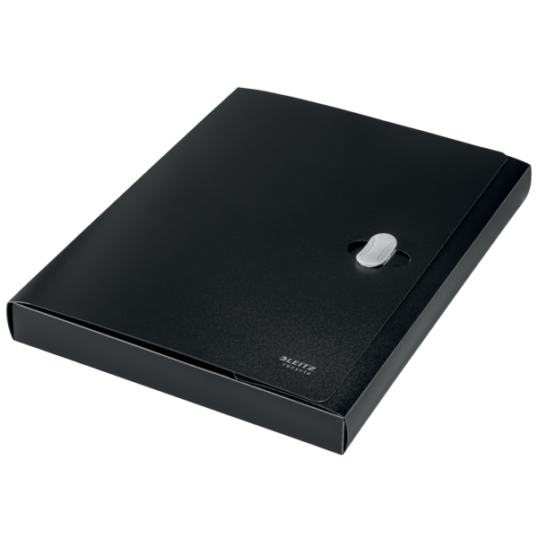 Carpeta De Proyectos Leitz Recycle, Co2 Compensado Negro A4