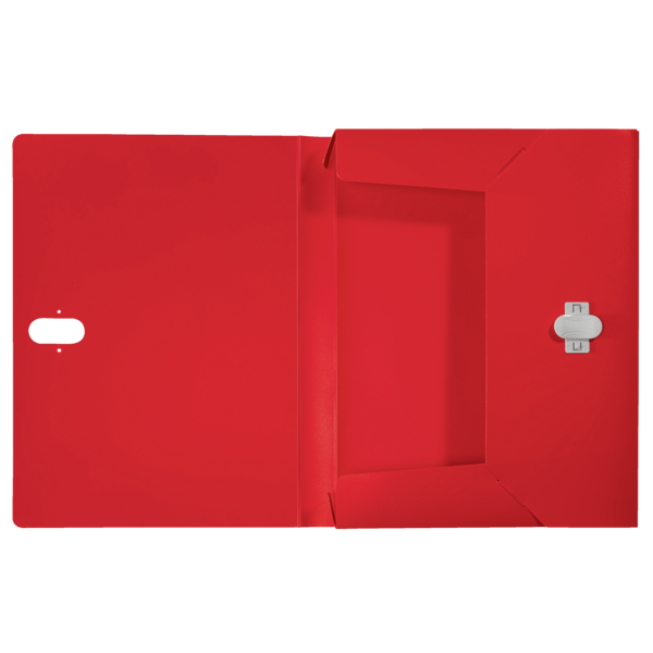 Carpeta De Proyectos Leitz Recycle, Co2 Compensado Rojo A4