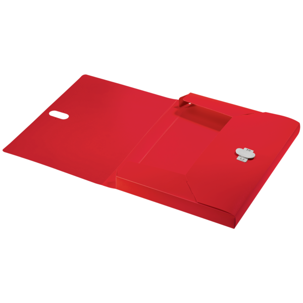 Carpeta De Proyectos Leitz Recycle, Co2 Compensado Rojo A4