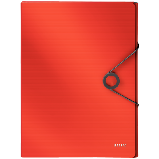 Carpeta De Proyectos Solid De Leitz Rojo Claro A4