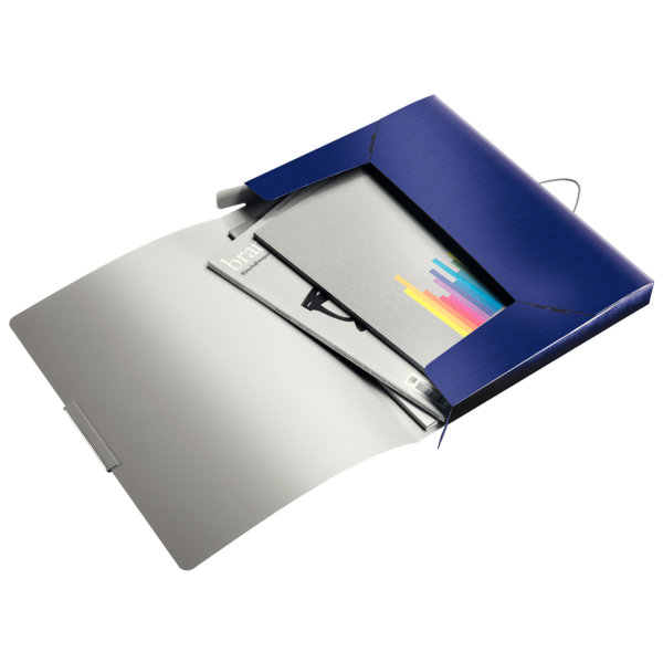 Carpeta De Proyectos Style De Leitz Azul Titán