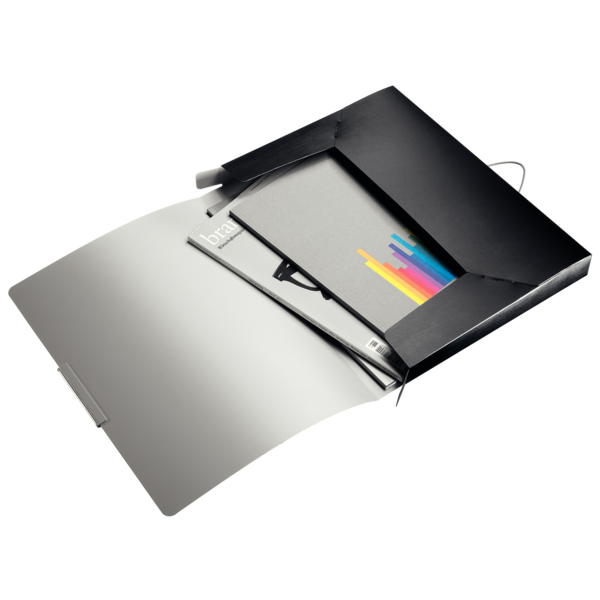 Carpeta De Proyectos Style De Leitz Negro Satinado