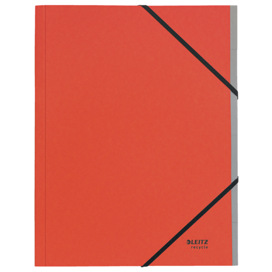 Clasificador De Cartón Leitz Recycle, Co2 Compensado Rojo
