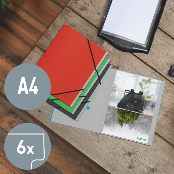 Clasificador De Cartón Leitz Recycle, Co2 Compensado Verde