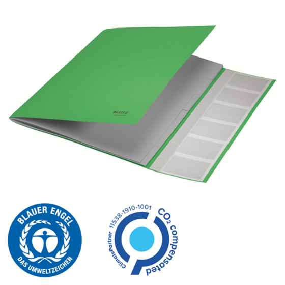 Clasificador De Cartón Leitz Recycle, Co2 Compensado Verde