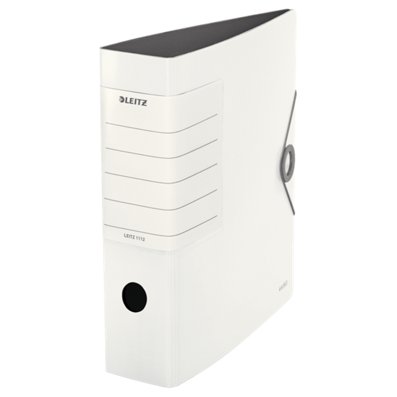 Archivador De Palanca 180° Solid De Leitz Blanco PP A4 Lomo: 82 Mm.