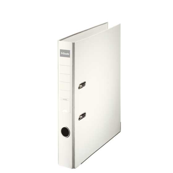 Archivador De Palanca De PP De Plástico Forrado De Esselte Blanco A4 Lomo: 50 Mm.