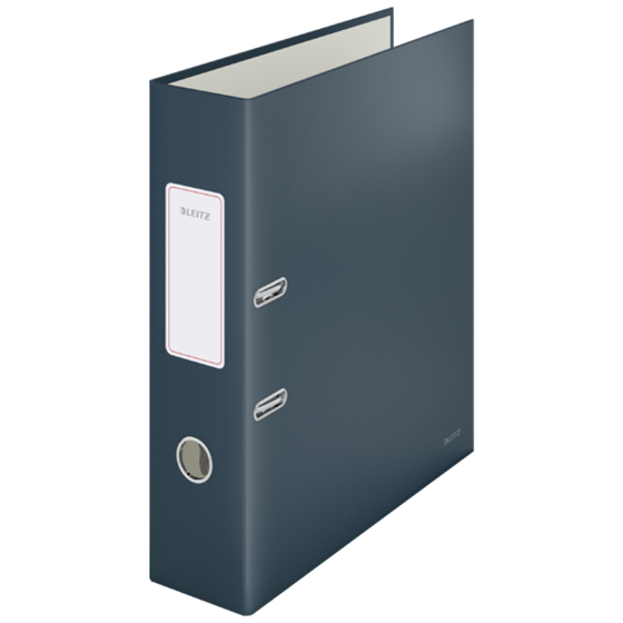 Archivador Leitz 180° Cosy Soft Touch Gris Terciopelo A4 Lomo: 80 Mm.