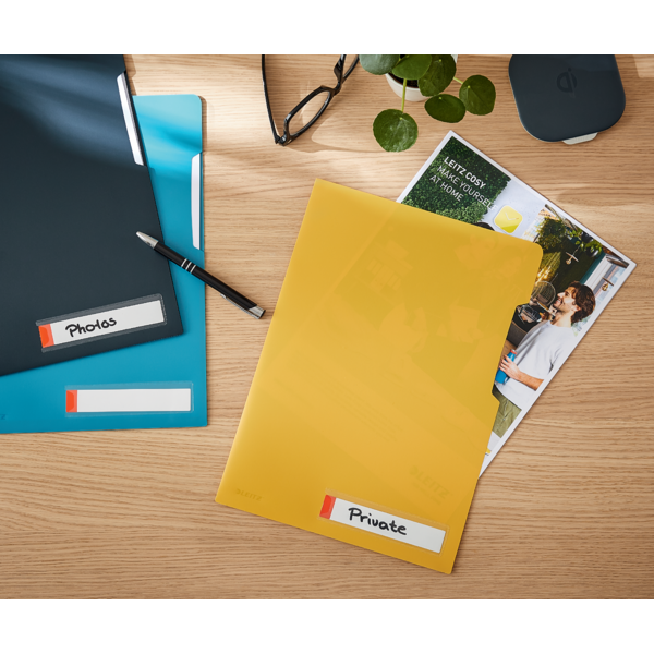 Dosier De Privacidad Leitz Cosy Amarillo Cálido