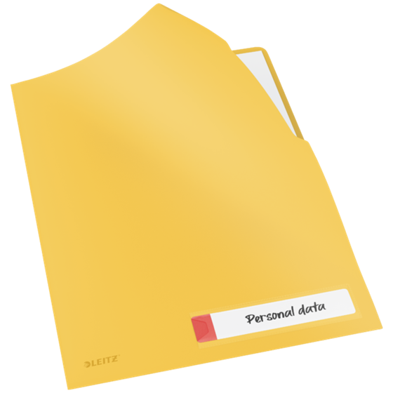 Dosier De Privacidad Leitz Cosy Amarillo Cálido