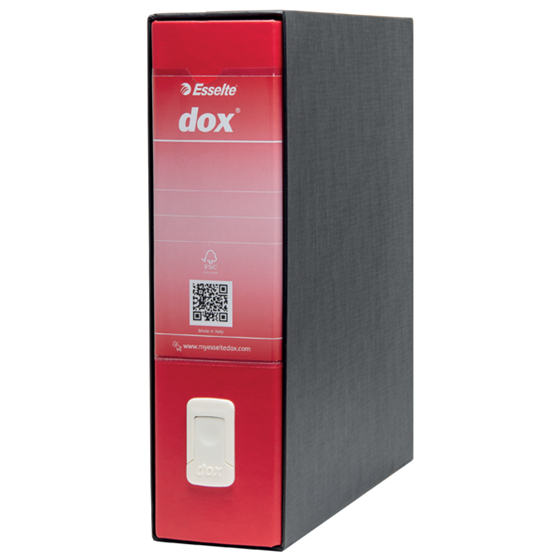 Archivador De Palanca Rexel Dox 1 A4 Color Rojo Rojo