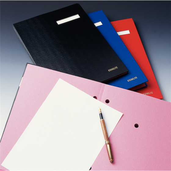 Portafirmas Fuelle PP Rojo