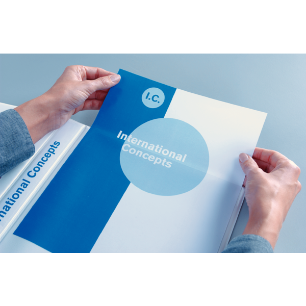 Carpeta Canguro Gama Básica De Esselte Blanco 4 Anillas Redondas 16 Mm A4