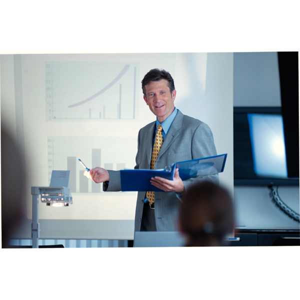 Carpeta Canguro Gama Básica De Esselte Blanco 4 Anillas Redondas 16 Mm A4