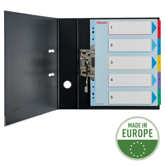 Índices Proyectos Borra Y Reescribe Multicolor 1-5 A4 Maxi