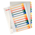 Índices Proyectos Imprimibles Multicolor 1-12 A4 Maxi