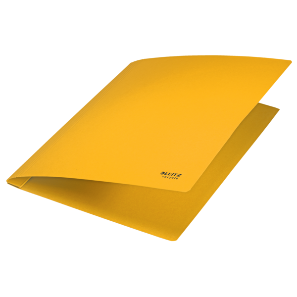 Dosier Fástener De Cartón Leitz Recycle, Co2 Compensado Amarillo