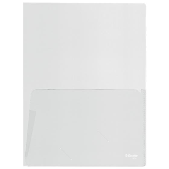 Dossier Canguro De Polipropileno Cristal A4 Doble 180 Mc.