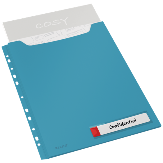 Funda De Privacidad De Alta Capacidad Leitz Cosy Azul Calma A4