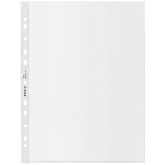 Funda Porta Documentos Leitz Recycle A4 Maxi, Co2 Compensado Transparente A4 100 Micras