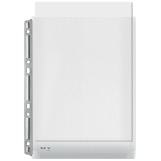 Fundas Fuelle Con Refuerzo Metálico Transparente A4 170 Micras