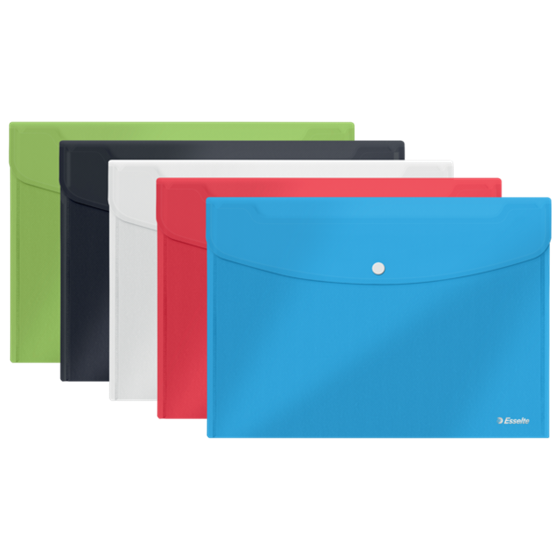 Sobre Portadocumentos Esselte Vivida A4/Folio De PP Surtidos