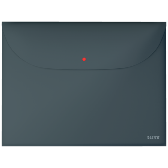 Sobre De Privacidad Con Dos Bolsillos Leitz Cosy Gris Terciopelo