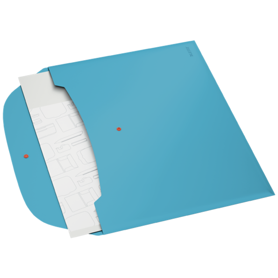 Sobre De Privacidad Con Dos Bolsillos Leitz Cosy Azul Calma