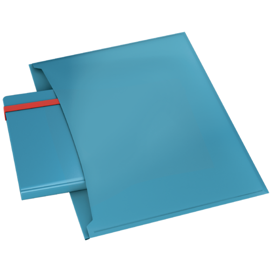 Sobre De Privacidad Con Dos Bolsillos Leitz Cosy Azul Calma