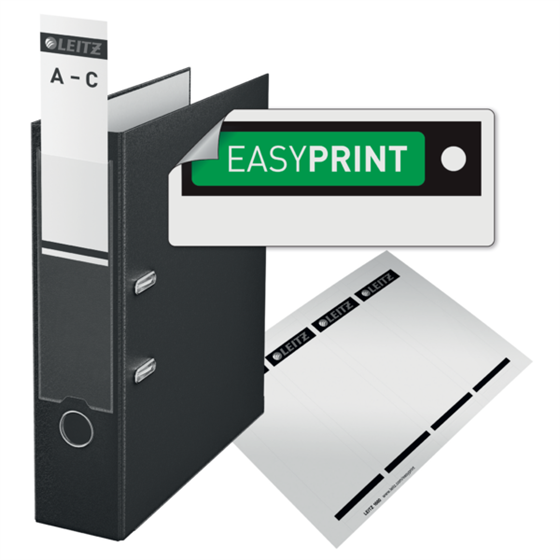 Archivador De Palanca Leitz 180° De Plástico, 90% Cartón Reciclado, 30% Plástico Reciclado Preconsumo Amarillo A4 Lomo: 80 Mm.