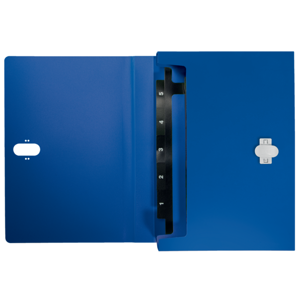 Carpeta Acordeón Leitz Recycle, Co2 Compensado Azul A4