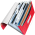Carpeta Acordeón Wow De Leitz Rojo