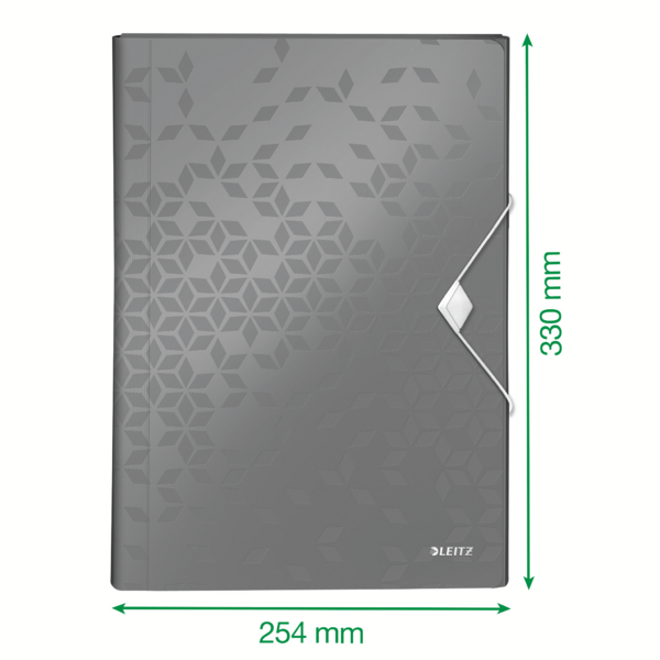 Carpeta Acordeón Wow De Leitz Rojo