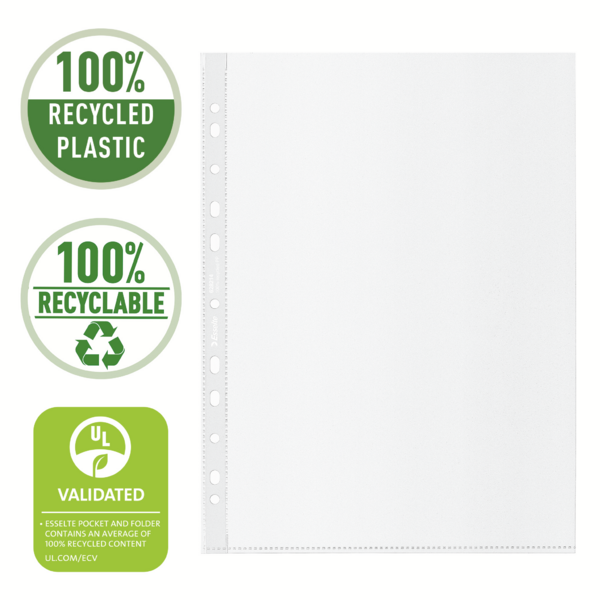 Funda A4 Esselte Recycle Transparente A4 Maxi
