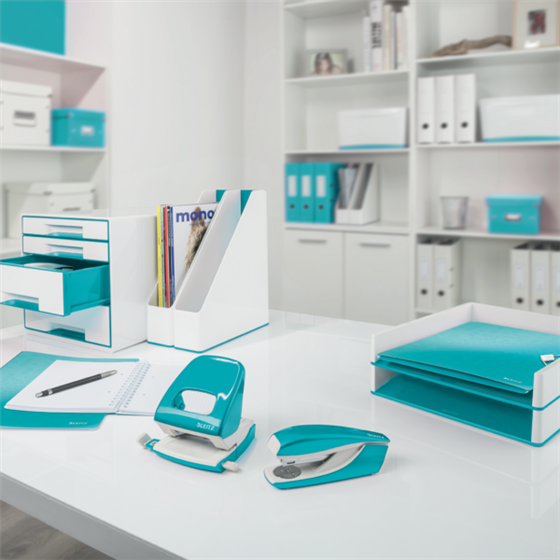 Carpeta Con Pinza Wow De Leitz Turquesa