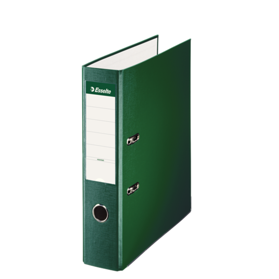 Archivador De Palanca De PP De Plástico Forrado De Esselte Verde Folio Lomo: 75 Mm.