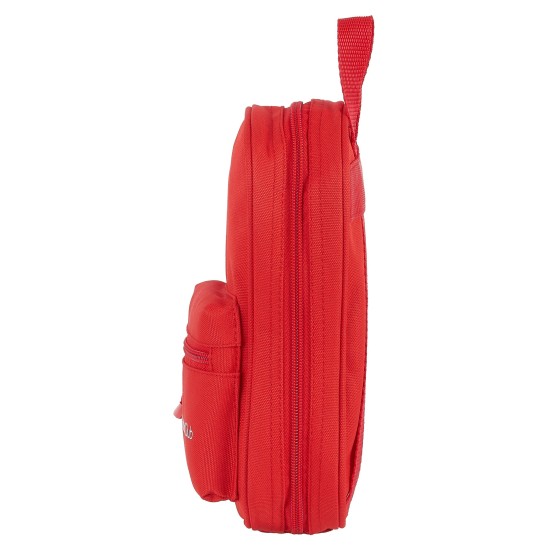 Estuche Escolar SEVILLA FC Vacío 12 x 23 x 5 cm.