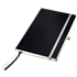 Cuaderno Leitz Style A5 con hojas blancas y tapas flexibles Negro satinado 80 H. 100 g.