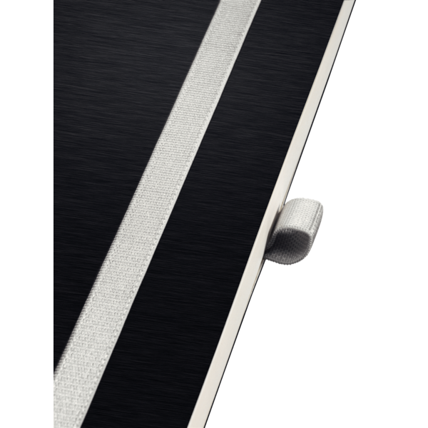 Cuaderno Leitz Style A5 con hojas blancas y tapas flexibles Negro satinado 80 H. 100 g.