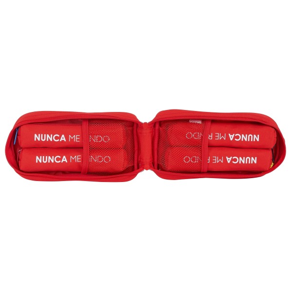 Estuche Escolar SEVILLA FC Vacío 12 x 23 x 5 cm.