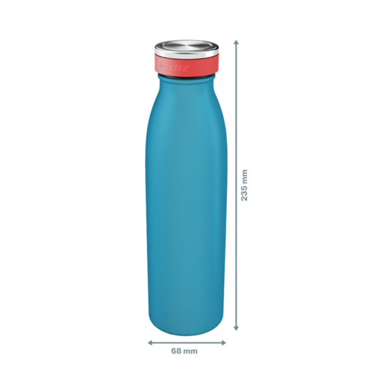 Botella de agua con aislamiento Leitz Cosy 500 ml 6,8 x 23,5 x 6,8 cm.