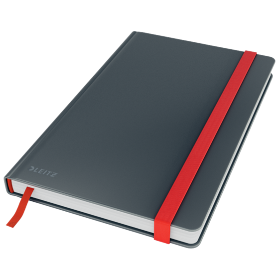 Cuaderno Leitz Cosy Touch cuadriculado con tapa dura A5 80 H. Papel de 100 grs, certificado FSC®.
