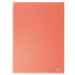 Cuaderno A4 cuadriculado, encuadernado wiro Esselte Colour'Breeze coral 80 H. 80 g.