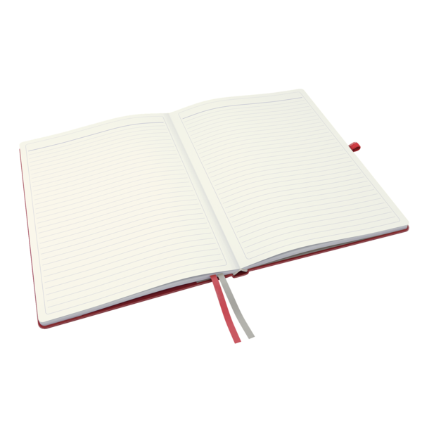 Cuaderno Leitz Complete A4 con rayas con tapas rígidas Rojo 80 H. 100 g.